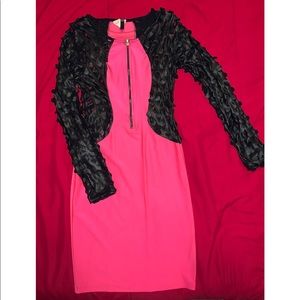Hot Pink Bodycon Dress